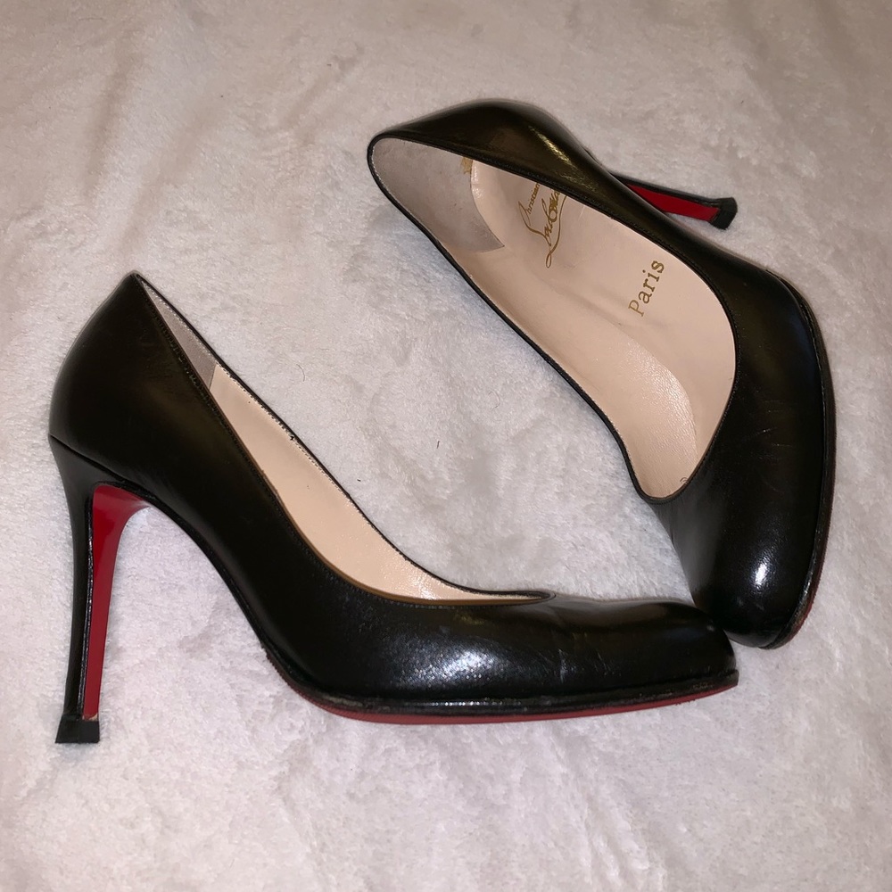 Christian Louboutin Simple Pump Leather High Heel - Picture 8 of 8
